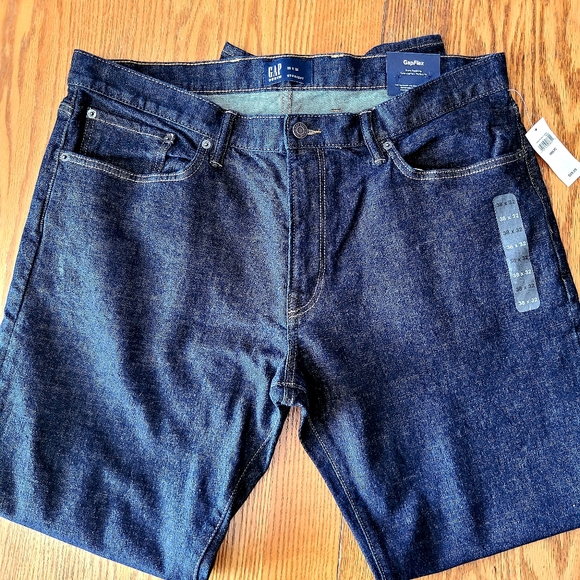 👀50% OFF👀👖NWT‼️ GAP Men's Straight Leg Jeans - Picture 5 of 9